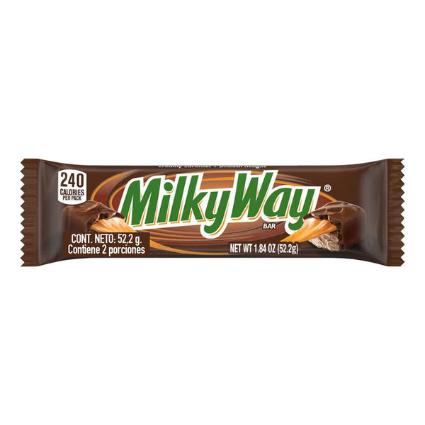 barra milky way 52gr chocolate y caramel
