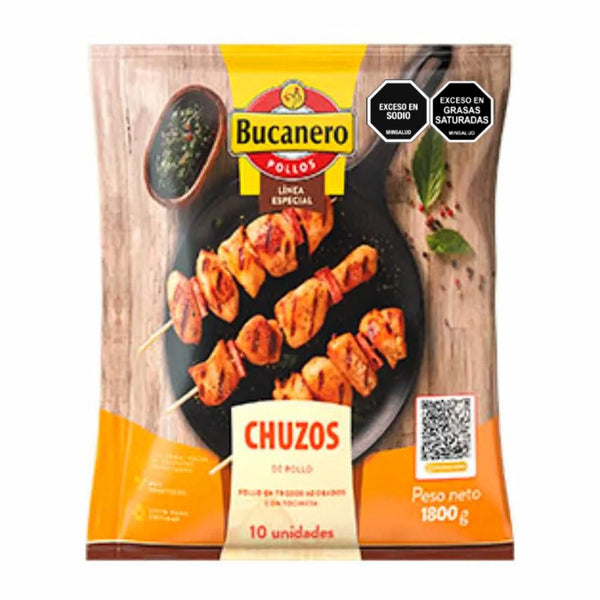 CHUZO POLLO BUCANERO 10U 1800G