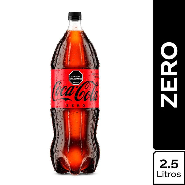 GASEOSA COCA COLA 2500ML SIN AZUCAR