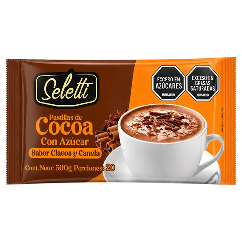 COCOA EN PASTA SELETTI 500G CLAVO/CANELA