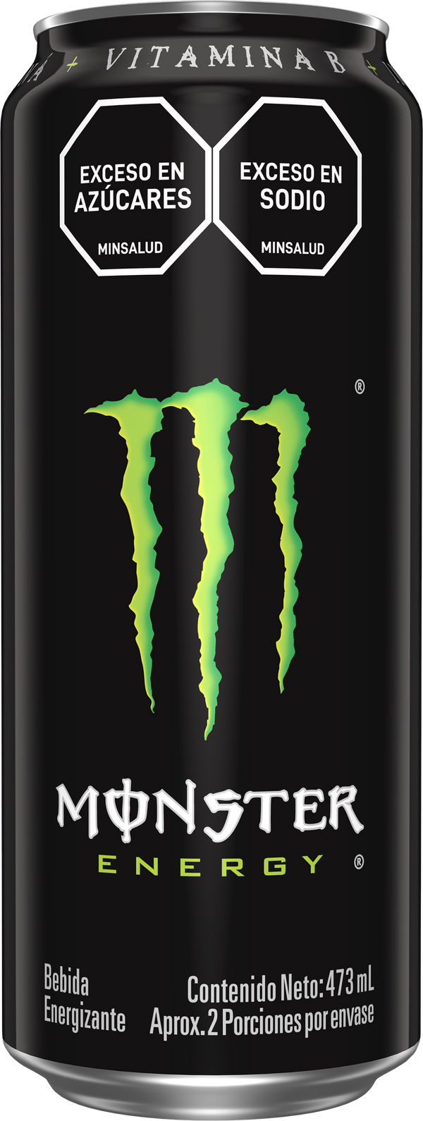 BEBIDA ENERGIZANTE 473ML MONSTER GREEN