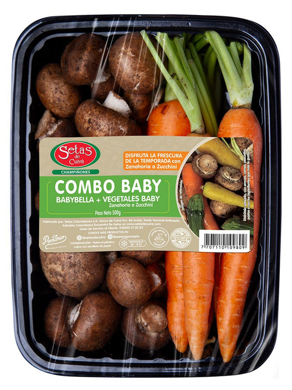 combo baby setas 500g