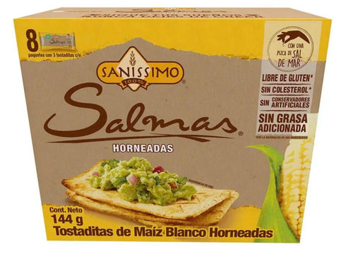 TOSTADA SANISSIMO SALMAS 144G