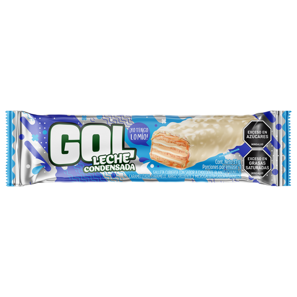CHOCOLATINA GOL 31G LECHE CONDENSADA