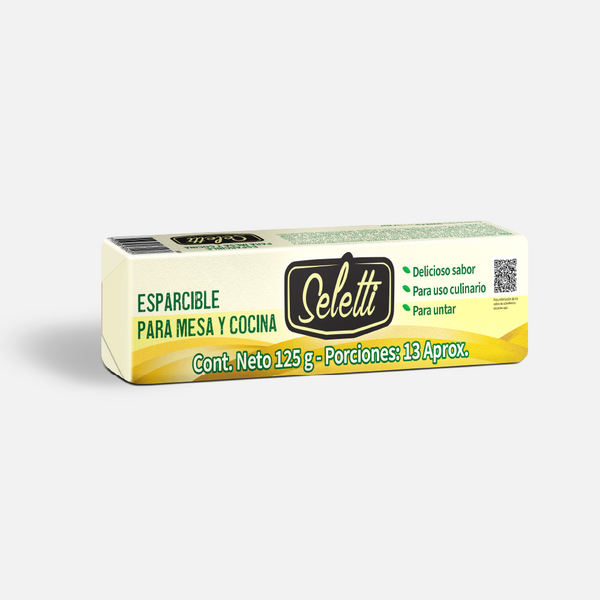 MARGARINA SELETTI 125G BARRA