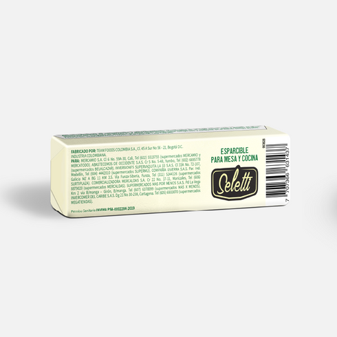 MARGARINA SELETTI 125G BARRA