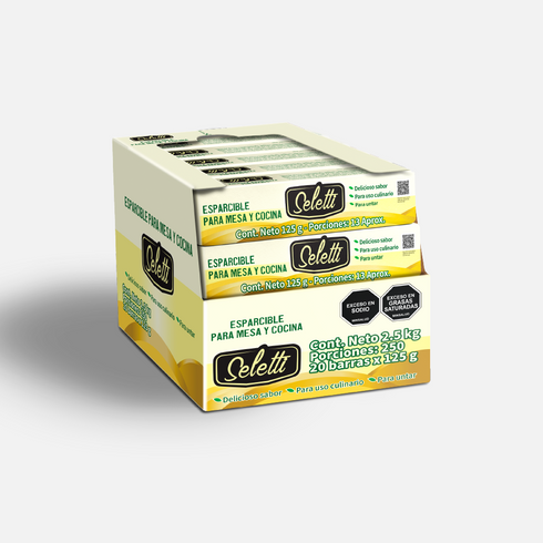 MARGARINA SELETTI 125G BARRA