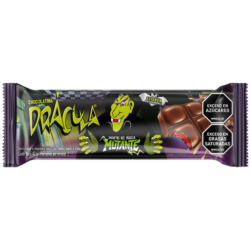 CHOCOLATINA DRACULA 42G DRACUVERSO