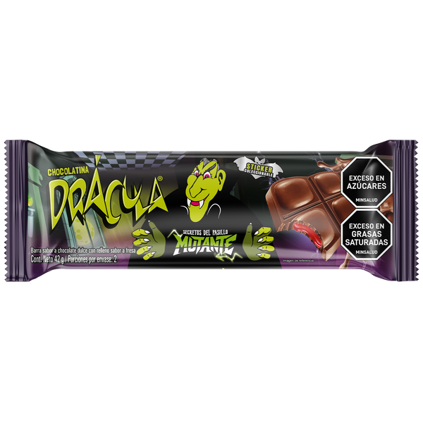 CHOCOLATINA DRACULA 42G DRACUVERSO