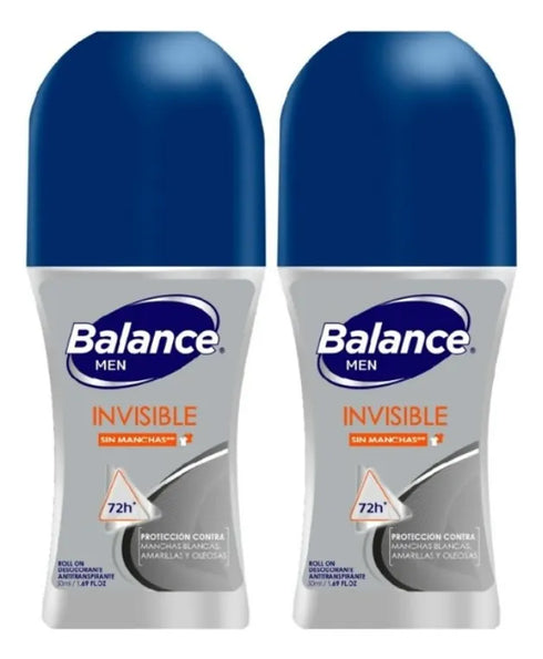 DESOD BALANCE ROLL ON MEN 2U 50ML INVISI