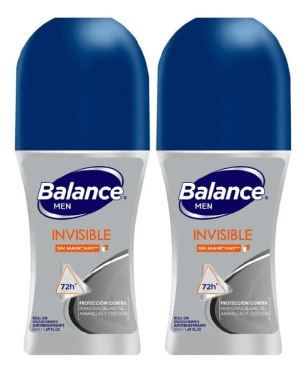 DESOD BALANCE ROLL ON MEN 2U 50ML INVISI