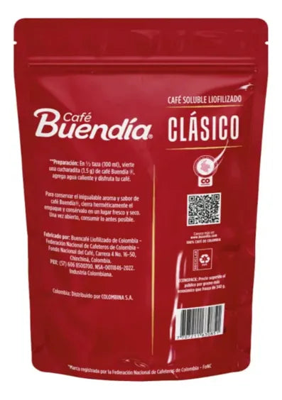 CAFE BUENDIA 250G LIOFILIZADO CLASICO