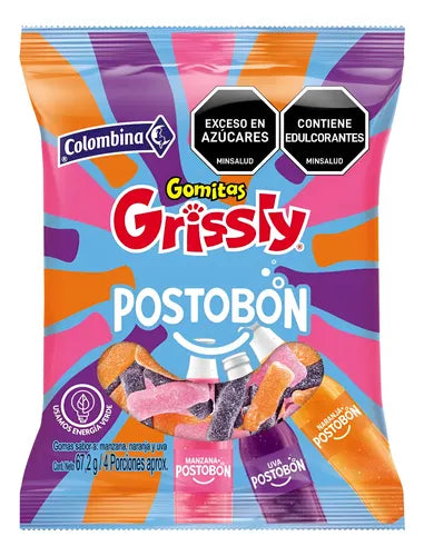 GOMA GRISSLY 67.2G POSTOBON