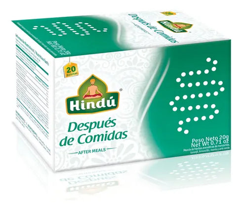 TE HINDU 20U 20G DESPUES DE COMIDAS