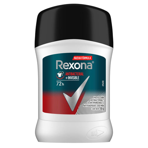 desod/anti rexona 50g antib/invi barra