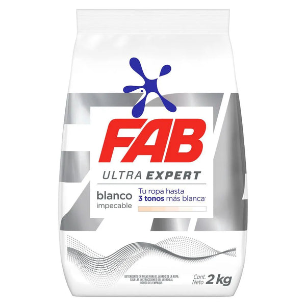 DETERG FAB 2000G POLVO ULTRA BLANCO