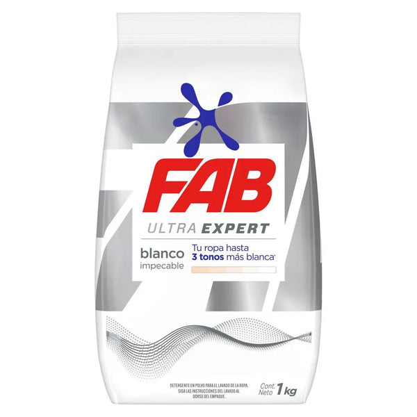 DETERG FAB 1000G POLVO ULTRA BLANCO
