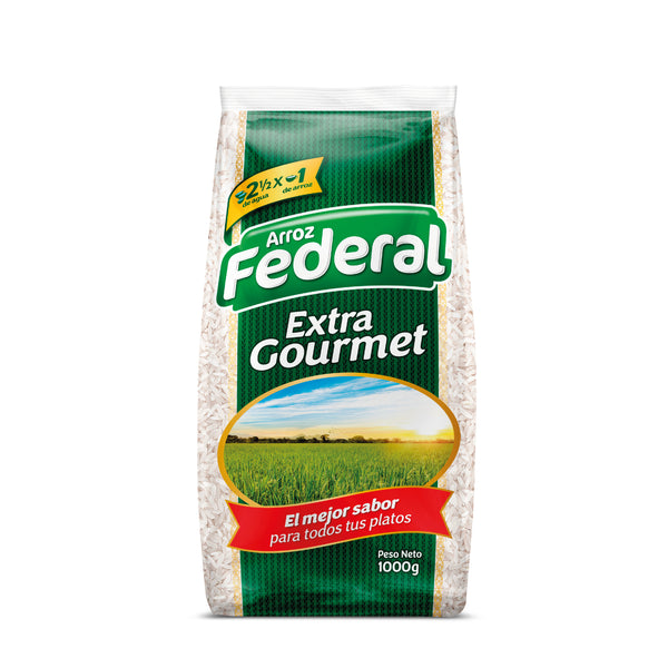 ARROZ FEDERAL 1000G EXTRAGOURMET A/FACIL