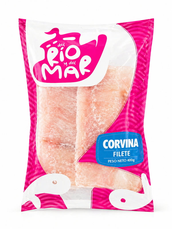 FILETE DE CORVINA DEL RIO/MAR 400G