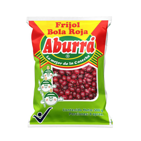 frijol aburra 500g bola roja
