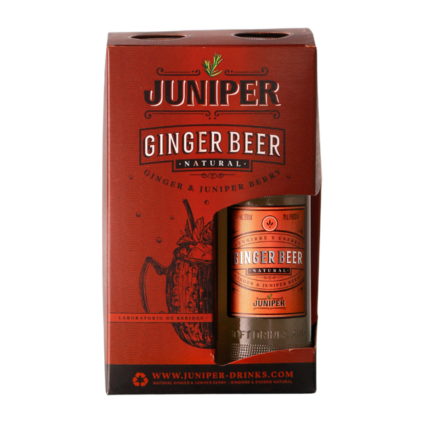 SODA JUNIPER 4U 828ML GINGER BEER