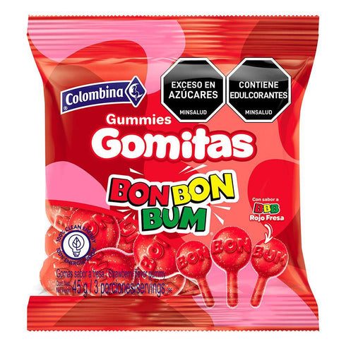 goma grissly 45g bon bon bum