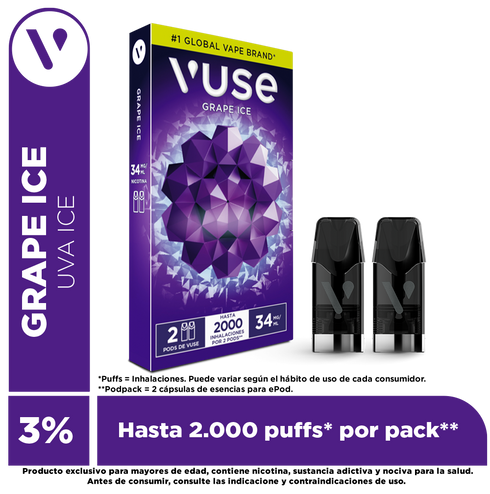 CAPSULA VUSE 2U GRAPE ICE