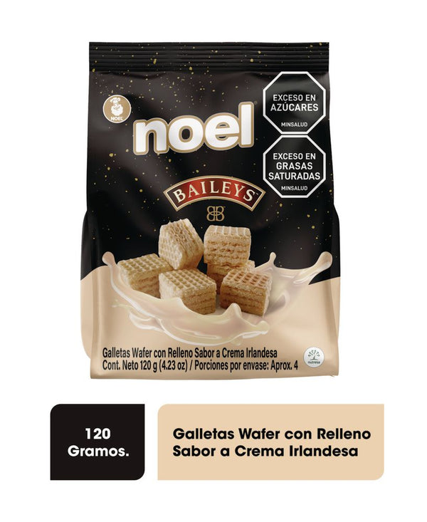 galleta noel 120g wafer cubitos baileys