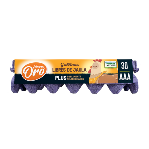HUEVOS ORO AAA 30U PLUS