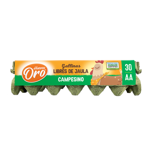 HUEVOS ORO AA 30U CAMPESINO TERMOENCOGID