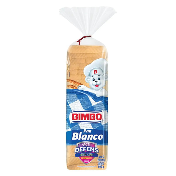 PAN TAJADO BIMBO 600G ACTIDEFENSIS