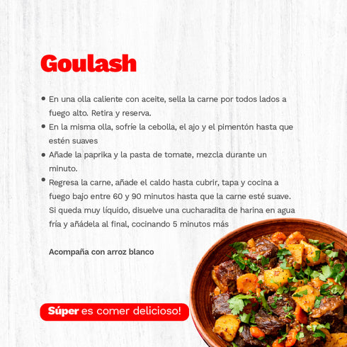 GOULASH DE RES *500gr