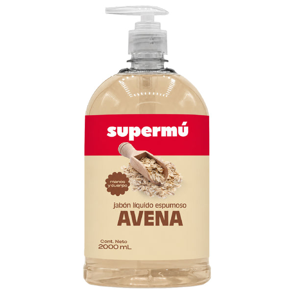 JABON LIQ SUPERMU 2000ML AVENA