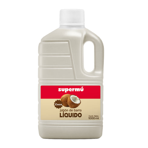 JABON BARRA LIQUIDO SUPERMU 1000ML COCO