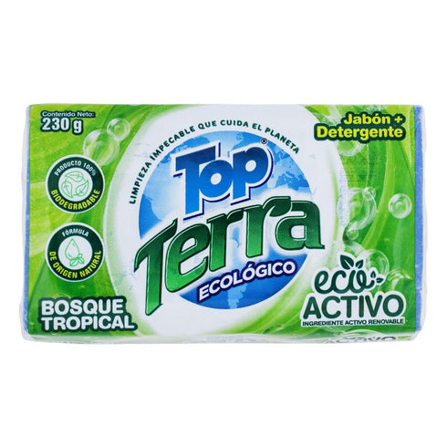 jabon barra top terra 3u 690g ecologico
