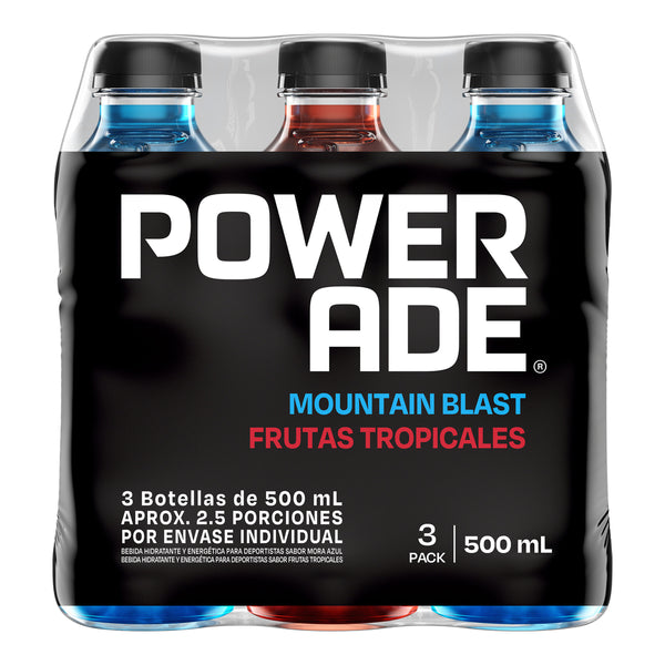 BEBIDA HIDRATANTE POWERADE 3U 1500ML SUR