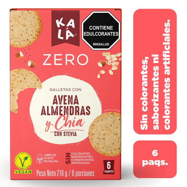 GALLETAS KALA 216G ALMENDRA CHIA