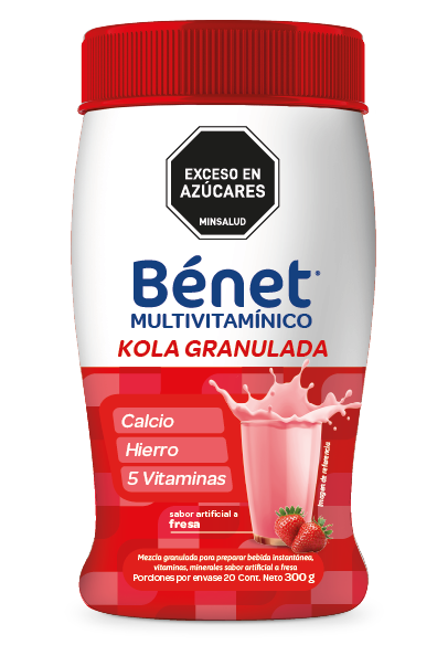 KOLA GRANULADA BENET 300G FRESA
