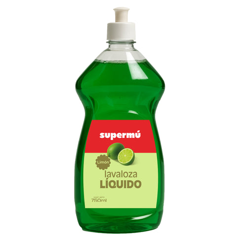 LAVALOZA SUPERMU 750ML LIQUIDO LIMON