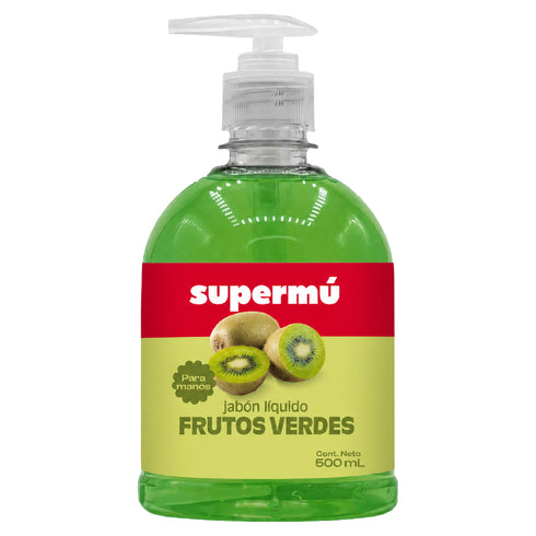 JABON LIQ SUPERMU 500ML KIWI