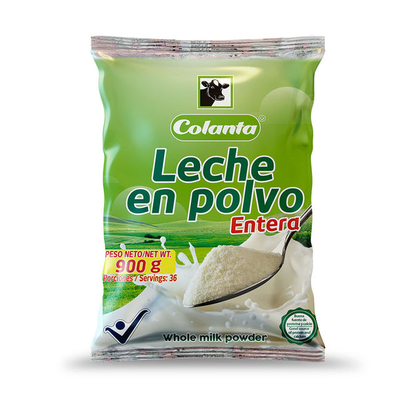 LECHE COLANTA 900G POLVO ENTERA