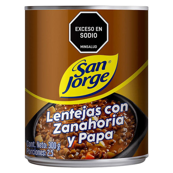 lenteja san jorge 300g papa y zanahoria