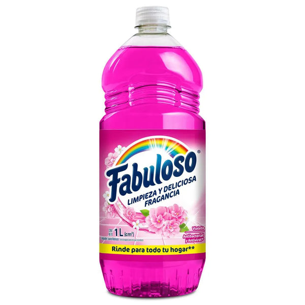 Limpia Pisos Fabuloso Antibacterial Violeta 1L