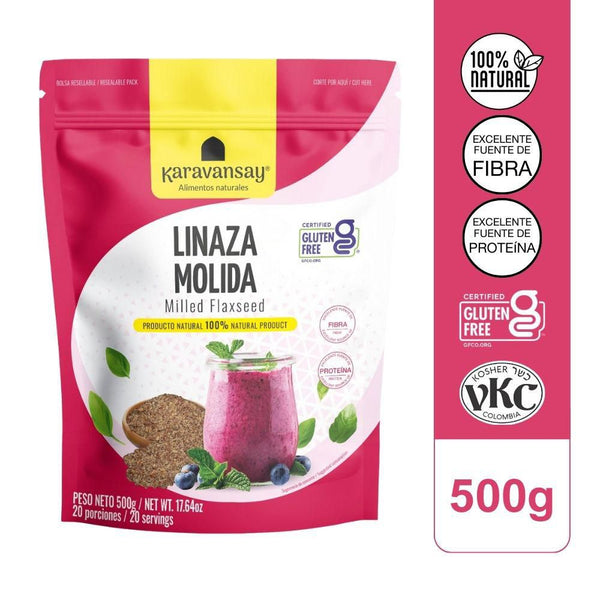 linaza molida karavansay 500g