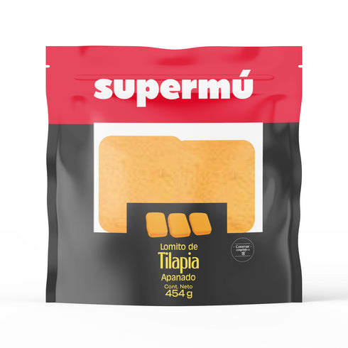 LOMITO TILAPIA SUPERMU 454G APANADO