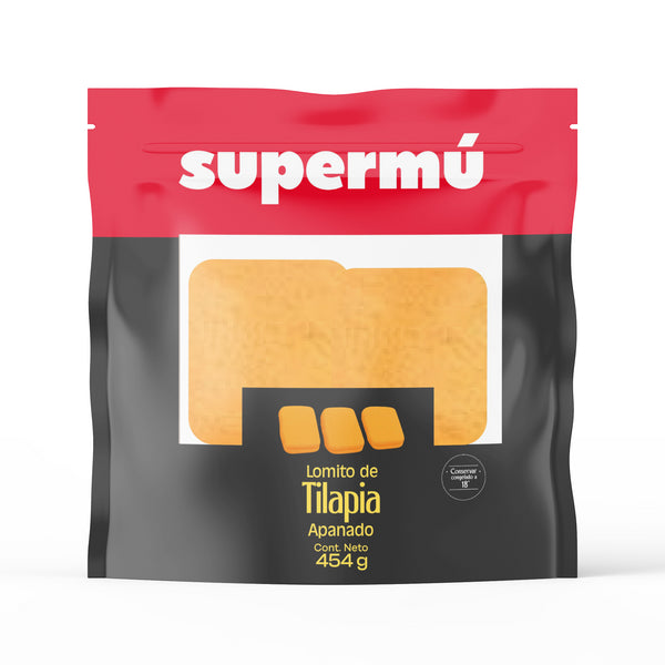 LOMITO TILAPIA SUPERMU 454G APANADO