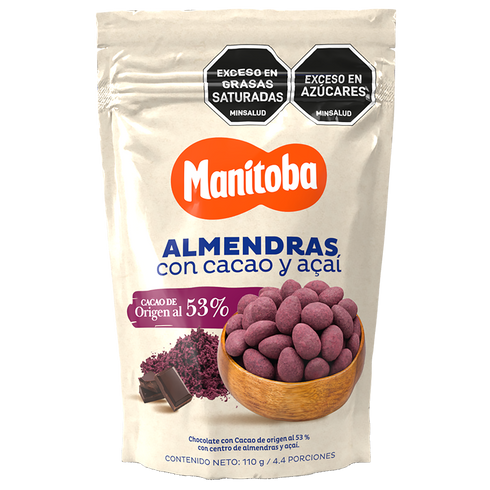 ALMENDRA 110G CON CACAO Y ACAI