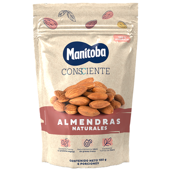ALMENDRA MANITOBA CONSIENTE 180G NATURAL