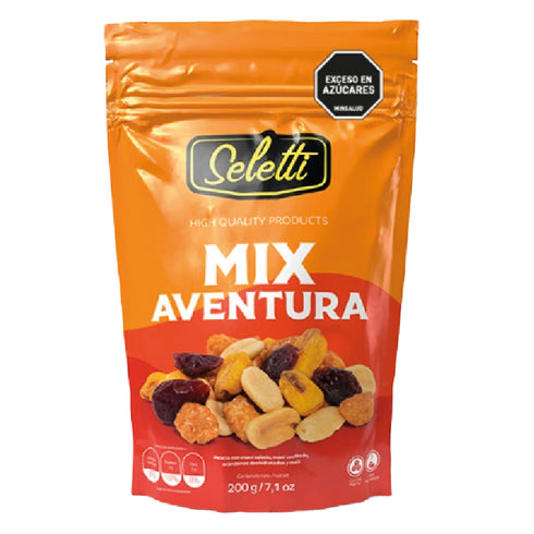 MIX FRUTOS SECOS SELETTI 200G AVENTURA