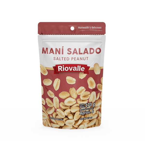MANI SALADO RIOVALLE 170G